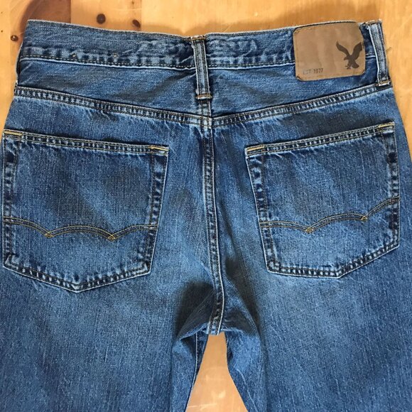 Vintage American Eagle Outfitters Men’s Jeans – Size 30x30 – Relaxed Straight - Picture 2 of 8